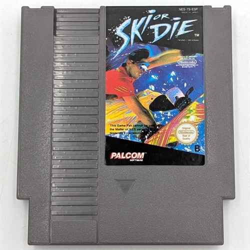 Ski Or Die - ESP - NES Spil (B Grade) (Genbrug)